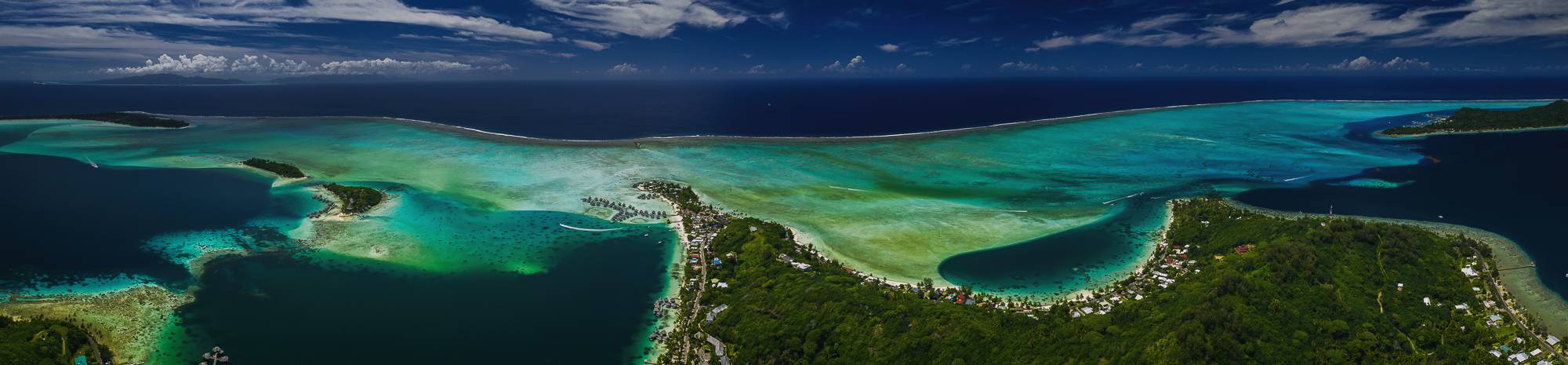 Photo - Polynésie Française - Vue du ciel - Bora Bora #252
